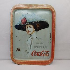 Vintage Coca Cola Tray Hamilton King